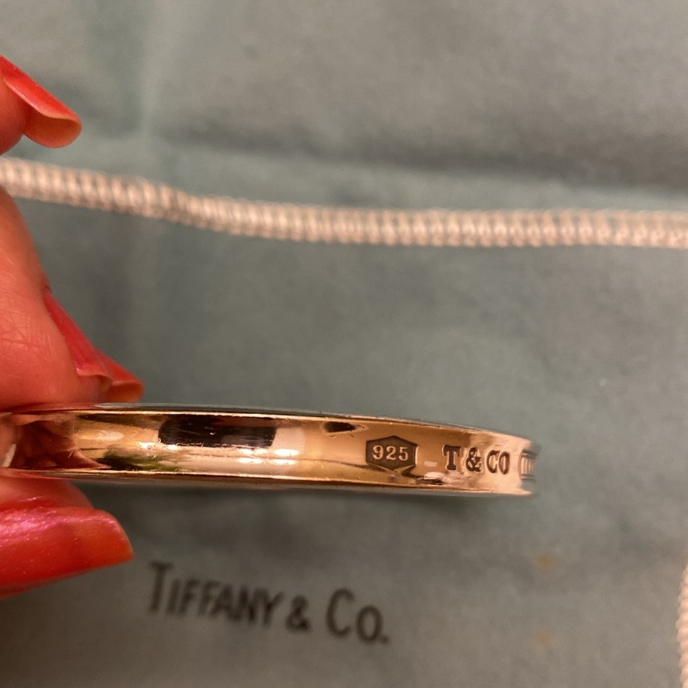 Tiffany sterling bangle bracelet - Picture 11 of 16